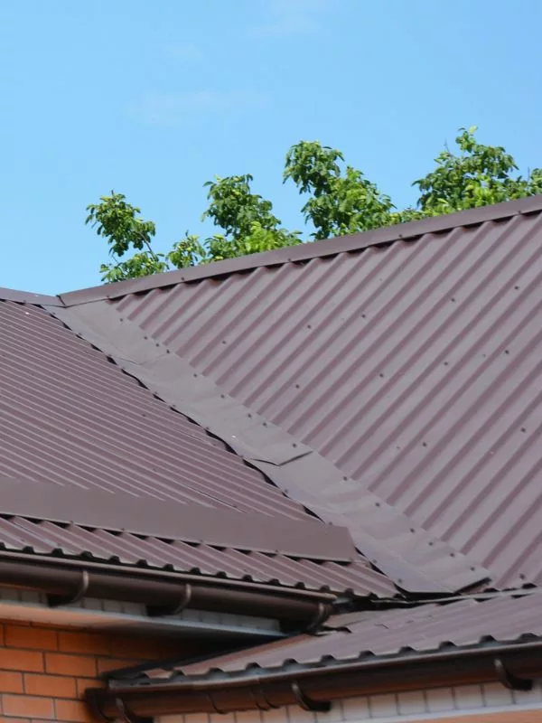 Valley Flashing Metal Roof Installation in Edmonton by Brown's Roofing